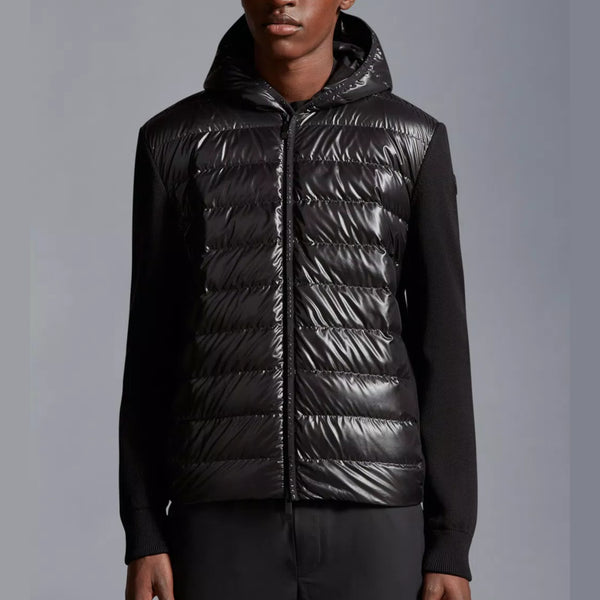 PADDED COTTON HOODIE