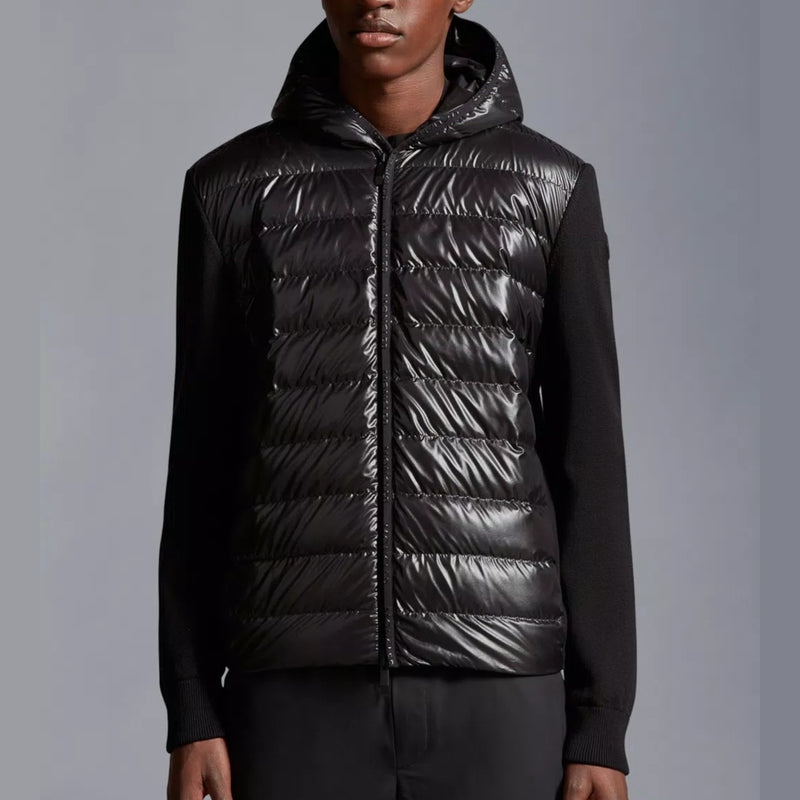 PADDED COTTON HOODIE