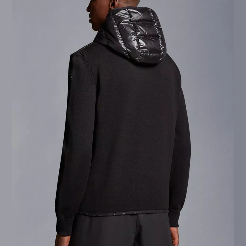PADDED COTTON HOODIE