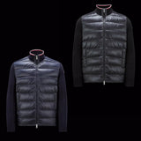 PADDED COTTON CARDIGAN