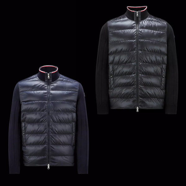 PADDED COTTON CARDIGAN