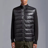 PADDED COTTON CARDIGAN