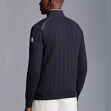 PADDED COTTON CARDIGAN