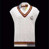WOOL V-NECK GILET