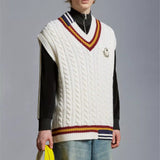 WOOL V-NECK GILET
