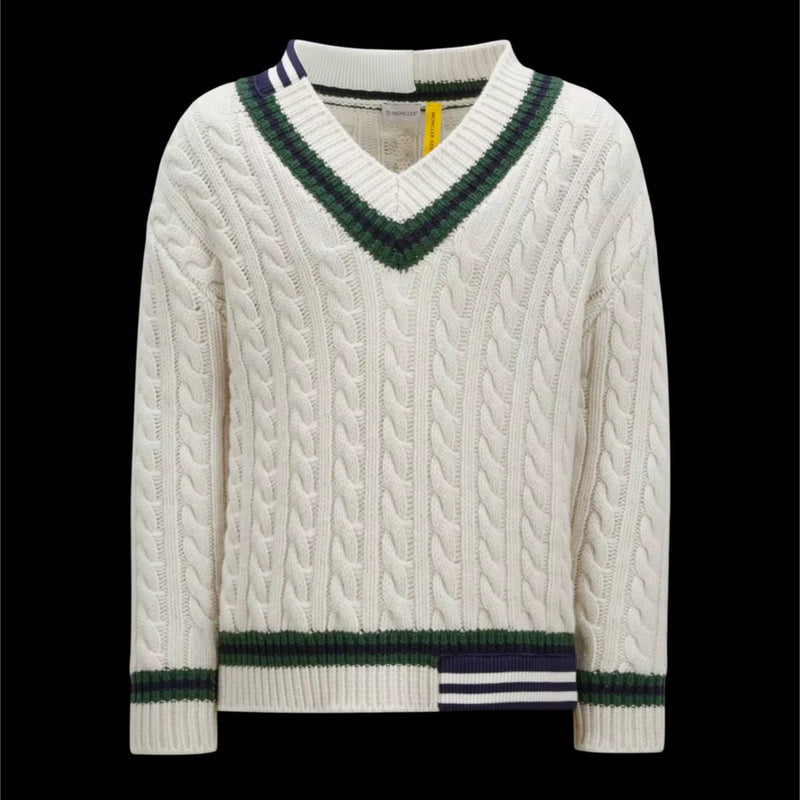WOOL V-NECK JUMPER