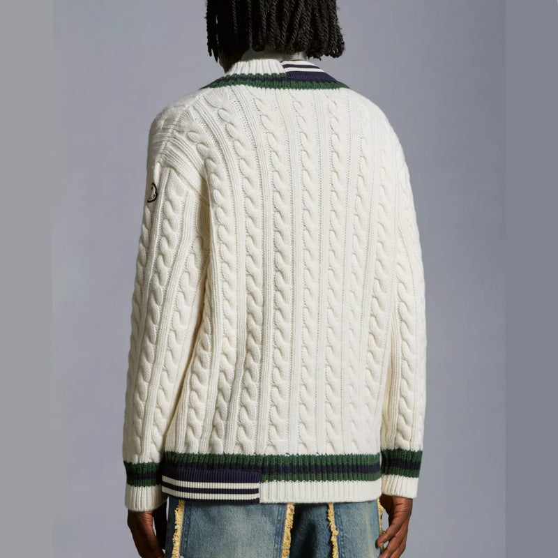 WOOL V-NECK JUMPER