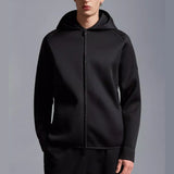 NEOPRENE ZIP-UP HOODIE