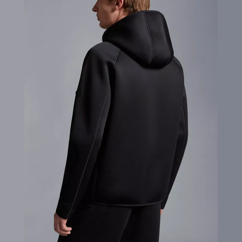 NEOPRENE ZIP-UP HOODIE