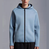 NEOPRENE ZIP-UP HOODIE