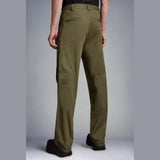 GABARDINE CARGO TROUSERS