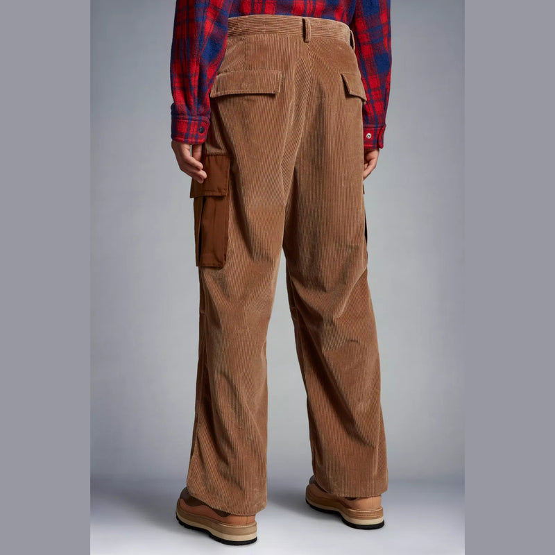 CORDUROY CARGO TROUSERS