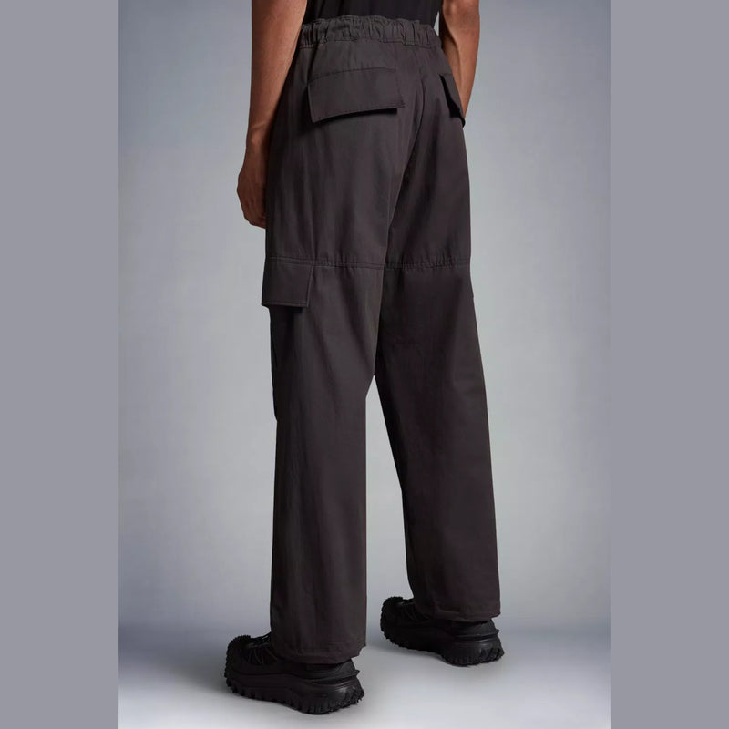 GABARDINE CARGO TROUSERS