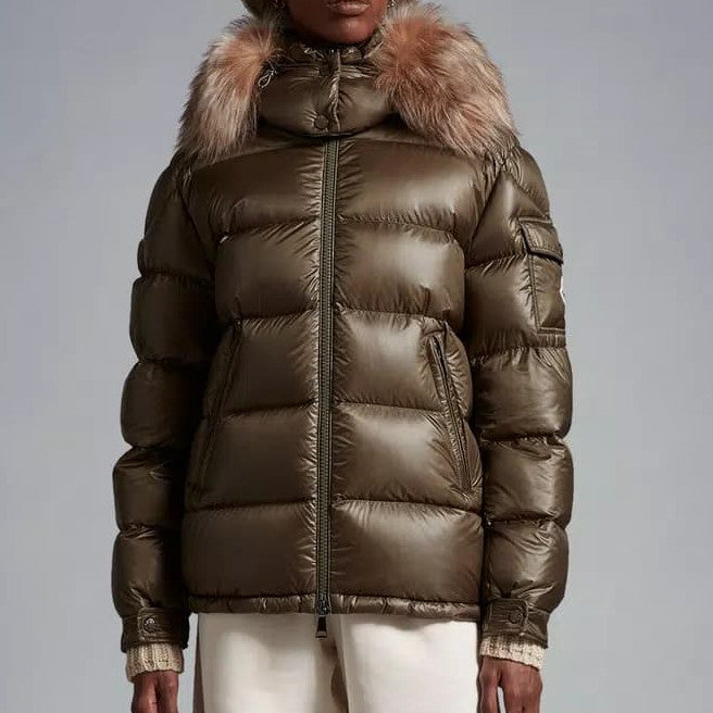 MAIREFUR SHORT DOWN JACKET