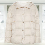 Disoft Reversible water-repellent canvas down jacket  THE CUBE