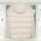 Disoft Reversible water-repellent canvas down jacket  THE CUBE