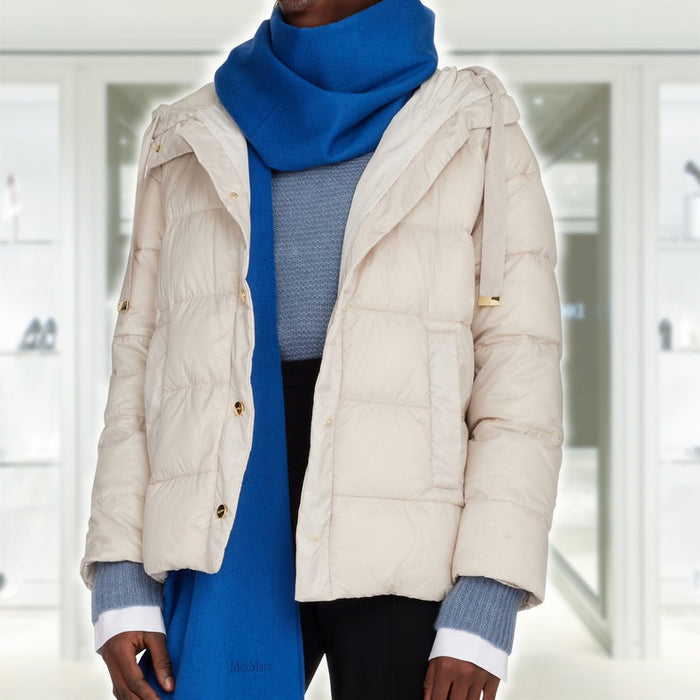 Max Mara Disoft Reversible water-repellent canvas down
