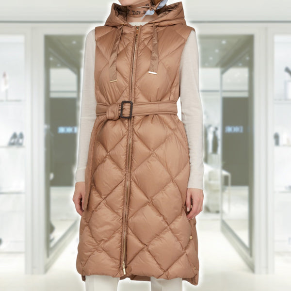 Tregil belted puffer jacket THE CUBE
