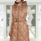 Tregil belted puffer jacket THE CUBE