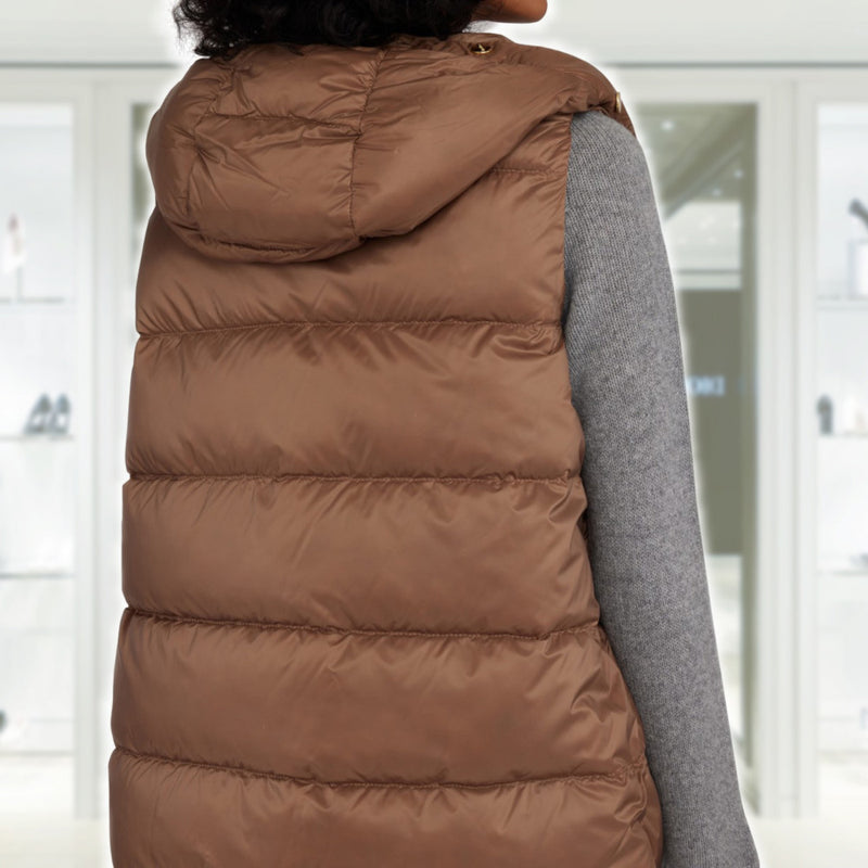 Jsoft Reversible water-repellent canvas gilet THE CUBE