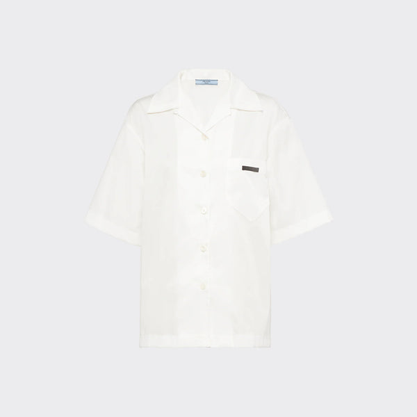 Re-Nylon Gabardine short-sleeved shirt