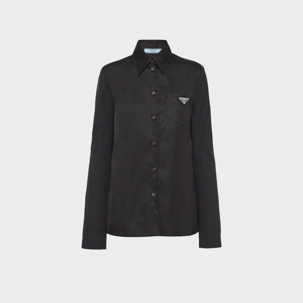 Poplin and Re-Nylon shirt