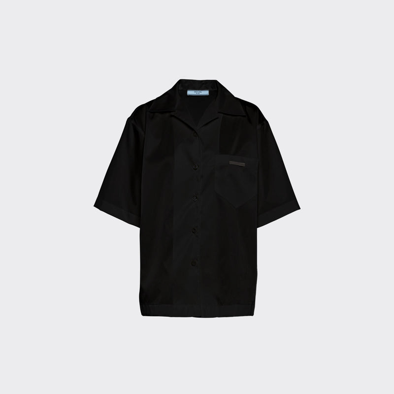 Re-Nylon Gabardine short-sleeved shirt