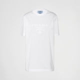 Embroidered jersey T-shirt