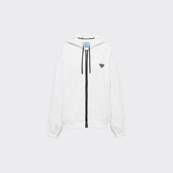 Terry cloth hoodie