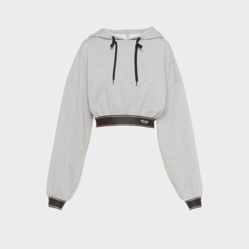 Cropped hoodie