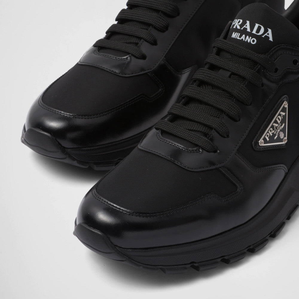 スニーカー Prada Prax 01 Sneakers In Nappa Black Prax 01 leather sneakers | PRADA