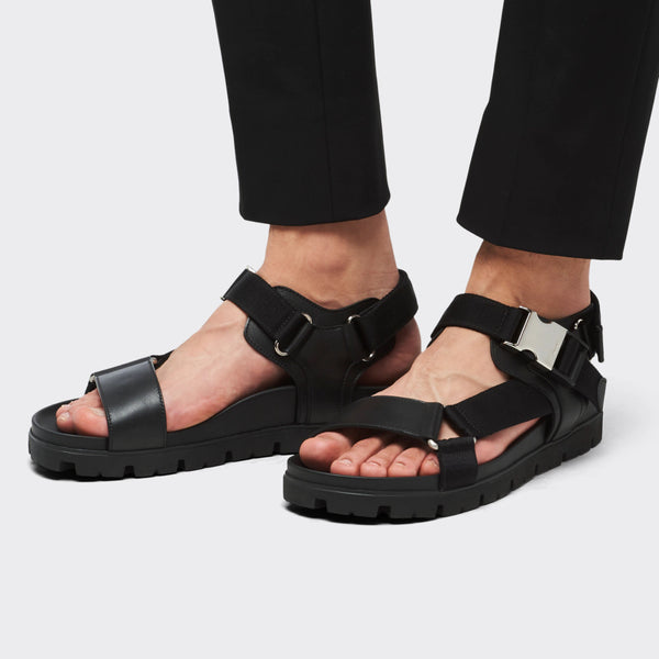 Prada strap outlet sandals