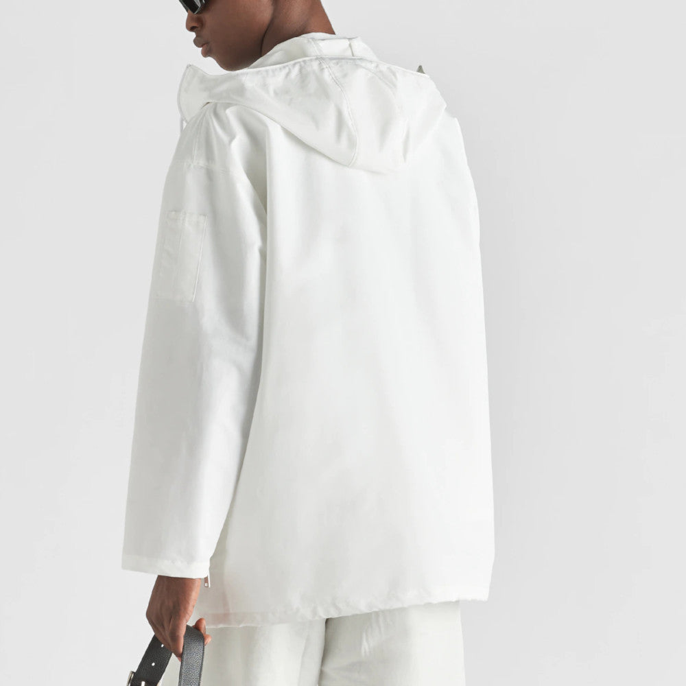 PRADA Technical poplin raincoat – BORDER-GARA
