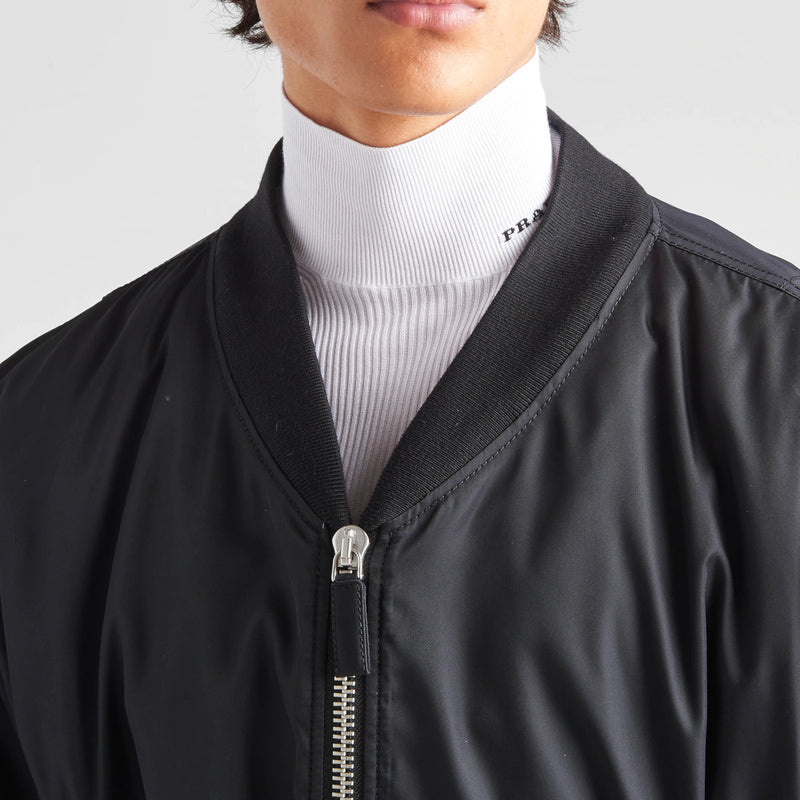 Re-Nylon bomber jacket