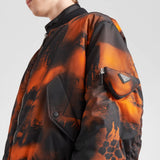 Printed Re-Nylon bomber jacket