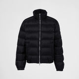 Re-Nylon short puffer jacket