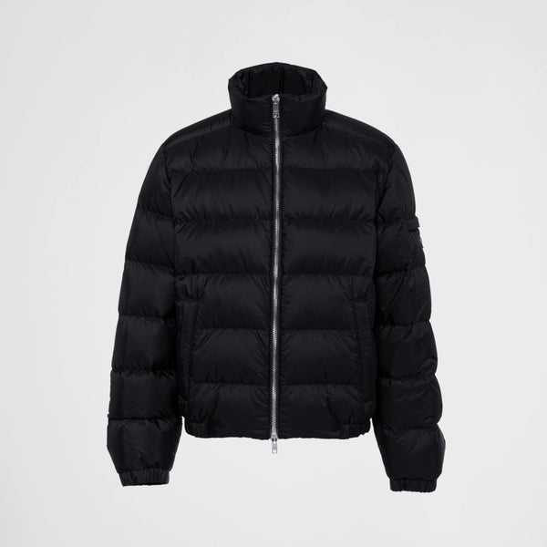 Re-Nylon short puffer jacket