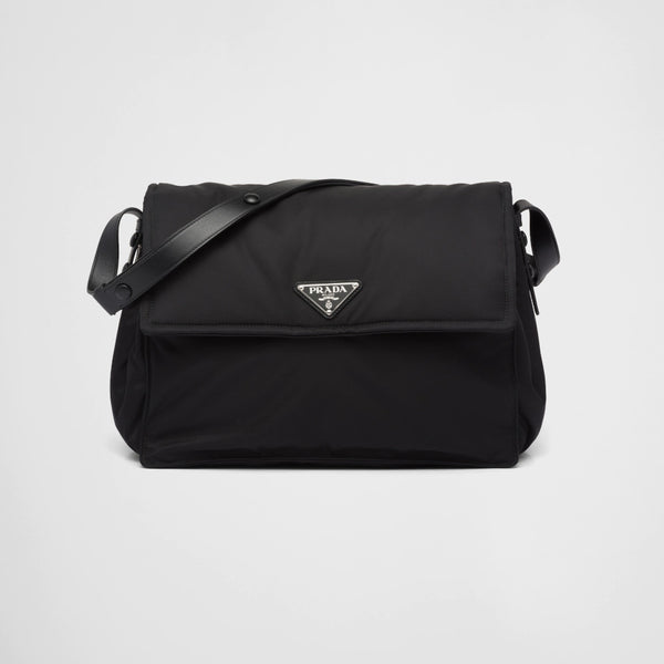 Re-Nylon large padded shoulder bag
