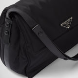 Re-Nylon large padded shoulder bag