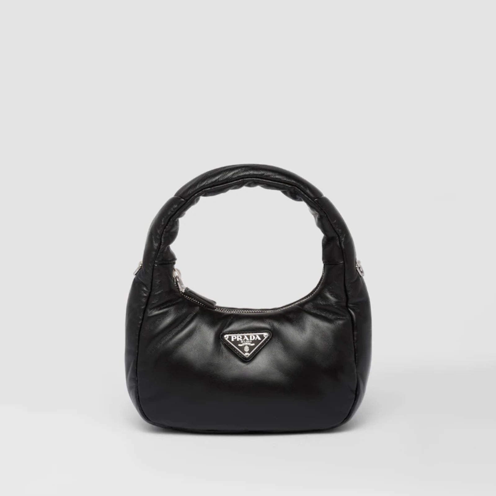 PRADA＊Medium padded Soft nappa leather トートバッグ＊送料込 Prada Medium padded Prada Soft nappa leather bag | REVERSIBLE