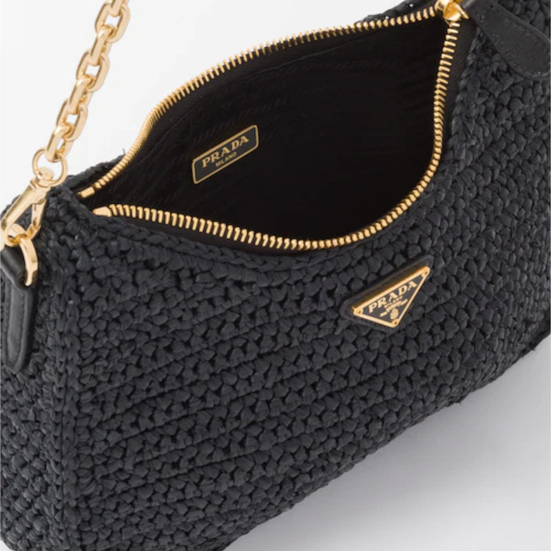 Prada Re-Edition 2005 raffia bag
