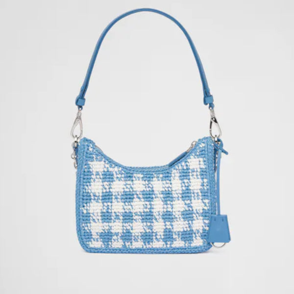 Prada Re-Edition raffia mini-bag