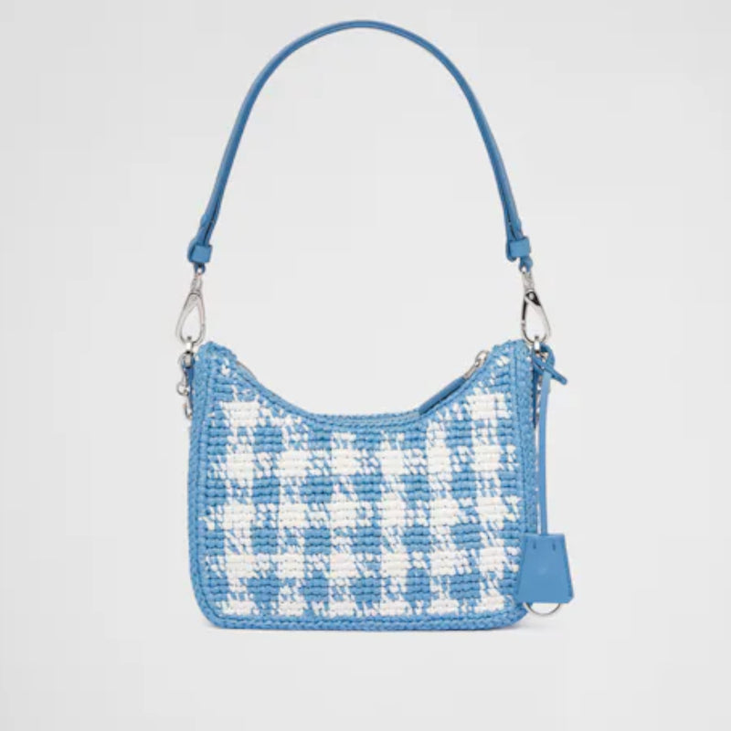 Prada Re-Edition raffia mini-bag