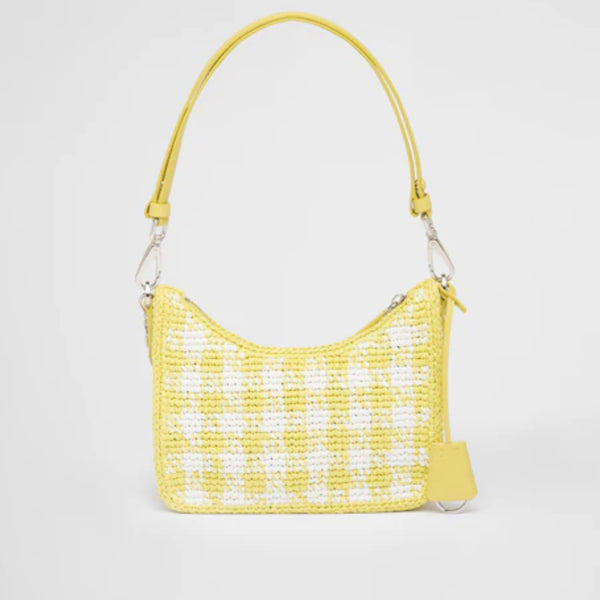 Prada Re-Edition raffia mini-bag