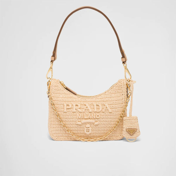 Prada Re-Edition raffia mini-bag