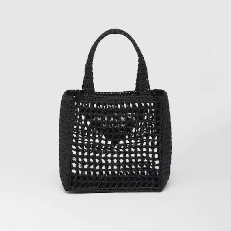 Small raffia tote