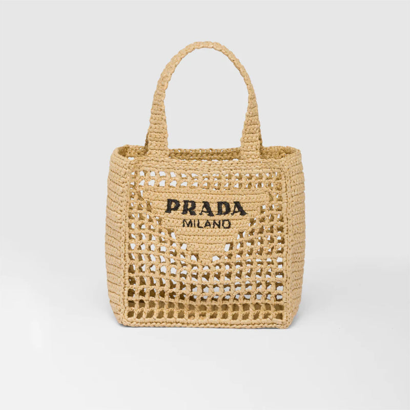 Small raffia tote