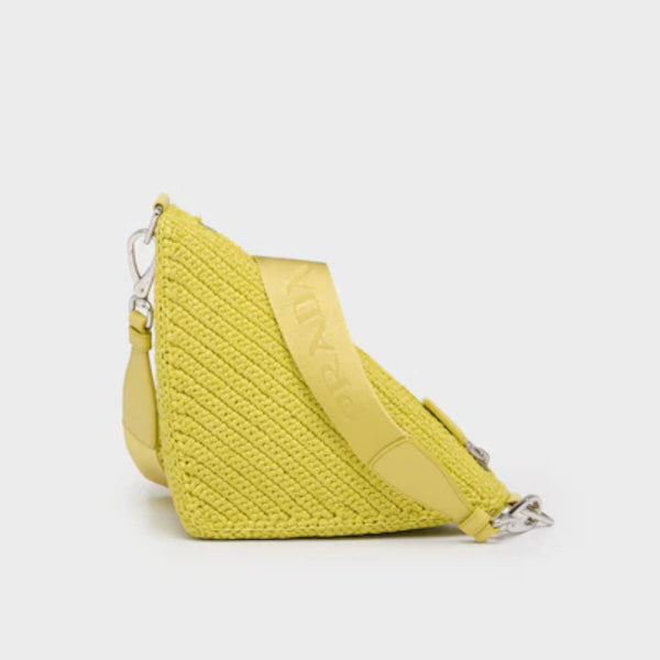 Raffia Prada Triangle bag