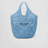 Raffia tote bag