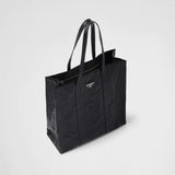 Medium antiqued nappa leather tote bag